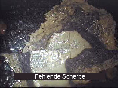 Fehlende Scherbe